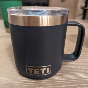 **SOLD** Insulated Yeti 10 oz tumbler w/ handle and lid